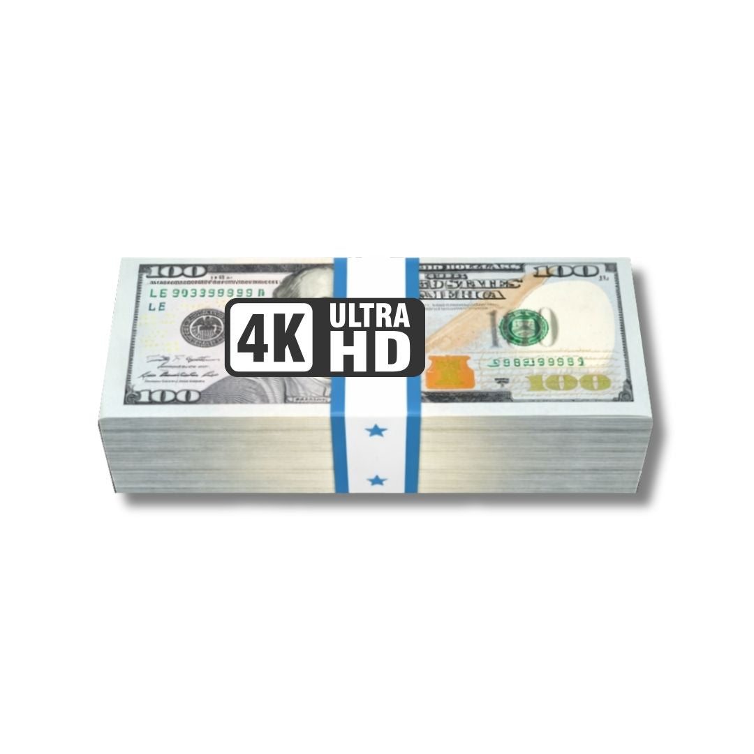 FREE 4K Print on Banknote